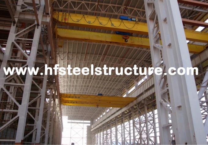 使用される最低の鋼鉄量の最大限に活用されたプレハブの産業鋼鉄建物 1
