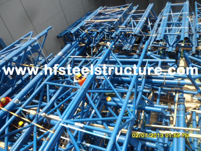 産業鉱山のプラットホームの産業鋼鉄建物の鉄骨構造システム 2