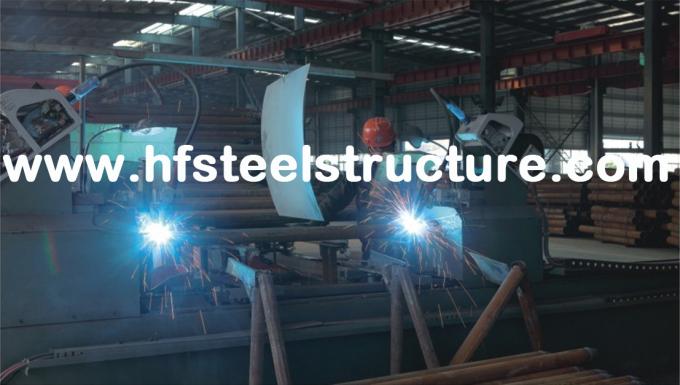種類の形の鋼鉄による PEB 産業鋼鉄建物の製作 10