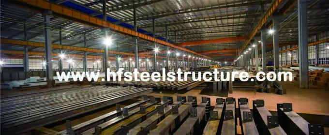 種類の形の鋼鉄による PEB 産業鋼鉄建物の製作 17