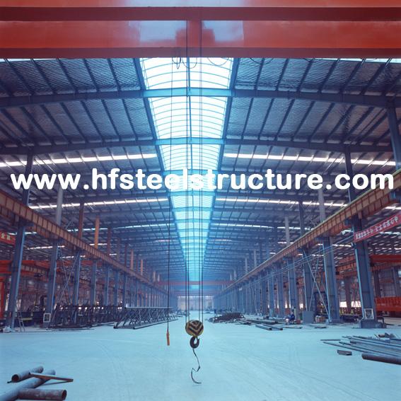 使用される最低の鋼鉄量の最大限に活用されたプレハブの産業鋼鉄建物 16