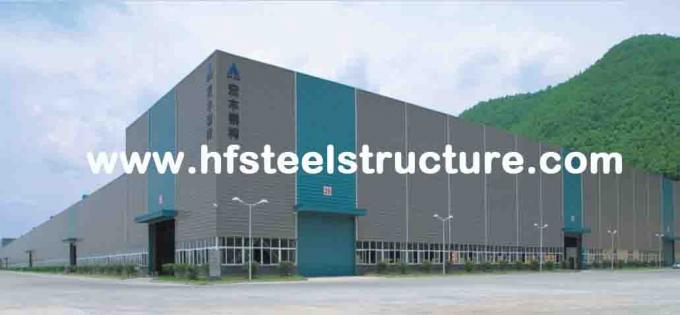 使用される最低の鋼鉄量の最大限に活用されたプレハブの産業鋼鉄建物 18